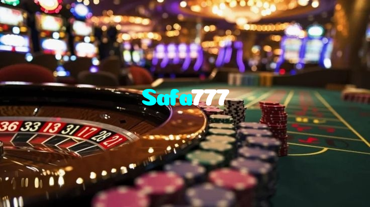 Safa777 casino presented on mobile device in Pakistan with slots and live games